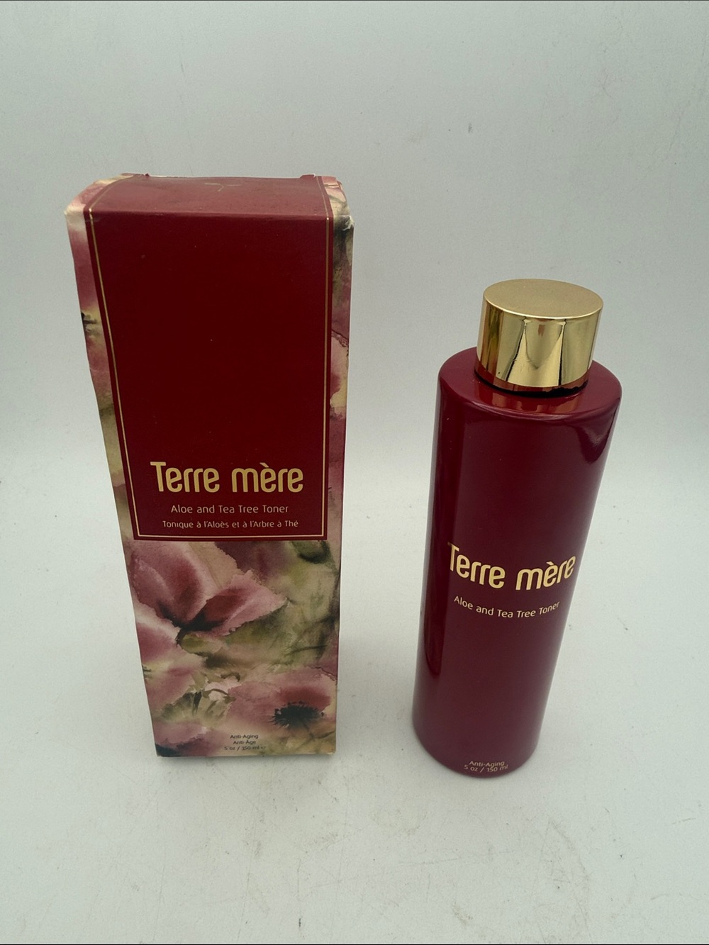 Terre mère Aloe & Tea Tree  facial Toner skincare 5 fl oz